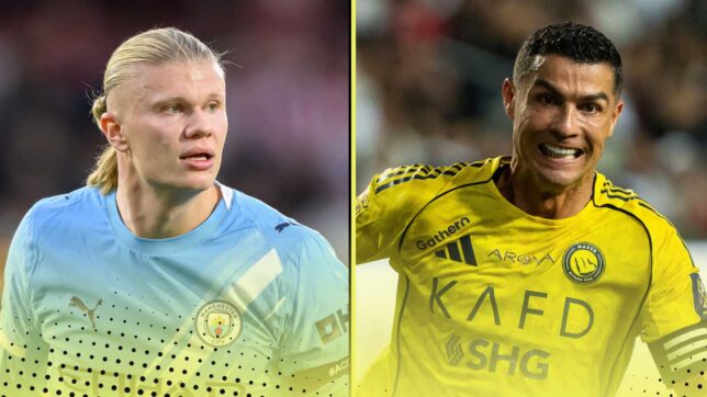 Will Erling Haaland reach 1000 goals in fewer matches than Cristiano Ronaldo?