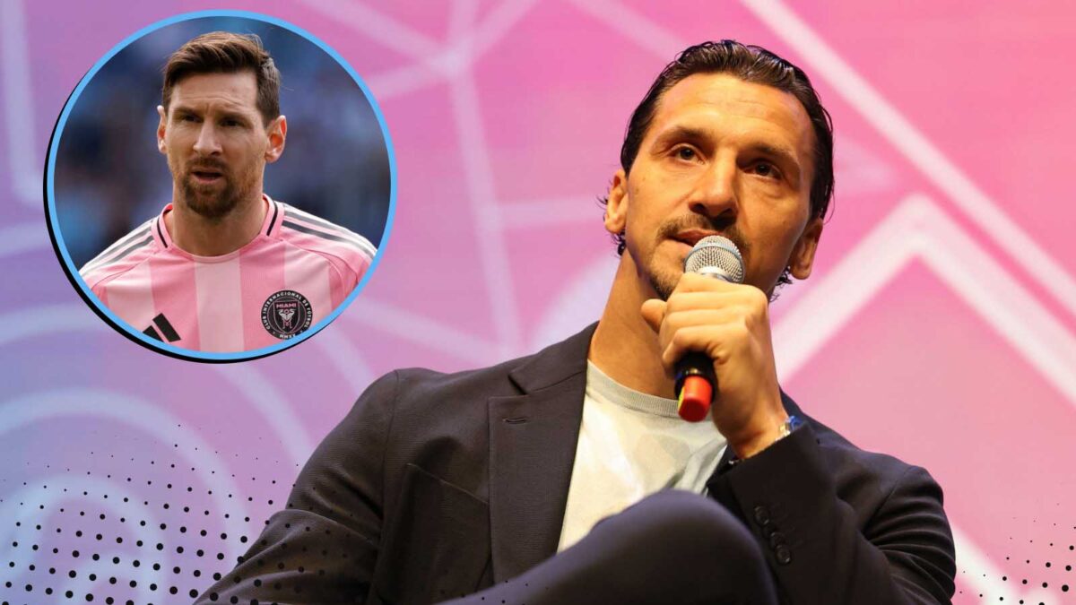 Zlatan Ibrahimovic and Lionel Messi