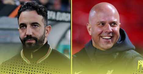 Comparing Ruben Amorim’s record at Man Utd with Arne Slot’s at Liverpool after 50 matches