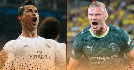 Erling Haaland has just surpassed Cristiano Ronaldo with insane goalscoring feat