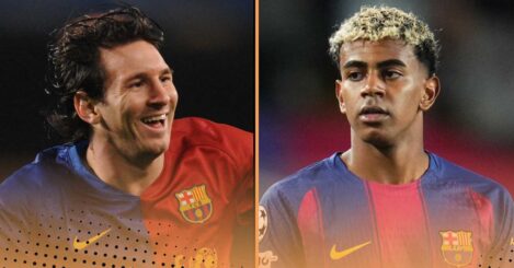 Comparing Lamine Yamal’s Champions League record with Lionel Messi’s after 25 matches