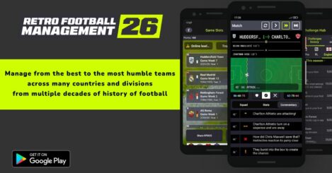 There’s a FREE version of a Retro Football Manager game – and I’m addicted