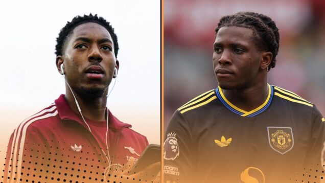 Arsenal and Manchester United stars both feature here.