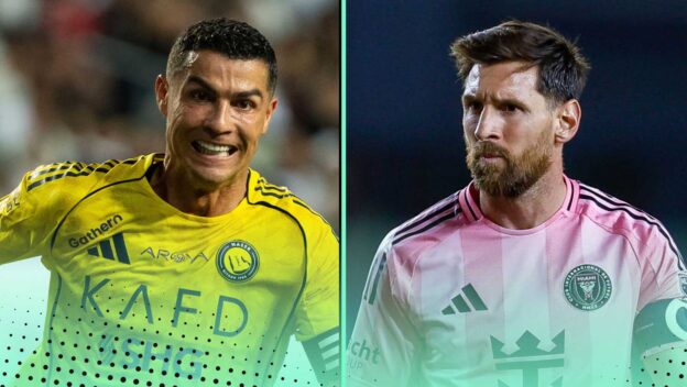 Lionel Messi and Cristiano Ronaldo