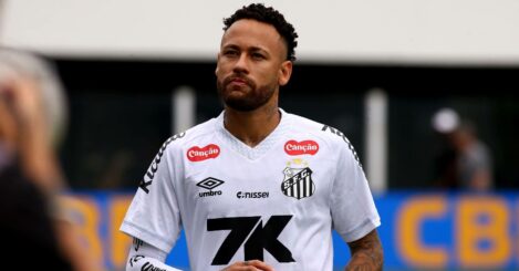 Neymar was inches away from scoring the best free-kick we’ve ever seen