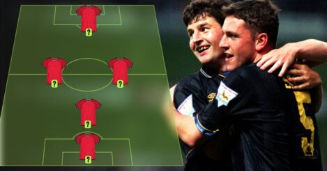 Lee Sharpe names his dream five-a-side team of former Man Utd and England team-mates