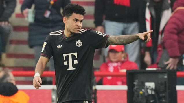 Diaz scored from an impossibly tight angle against Union Berlin.