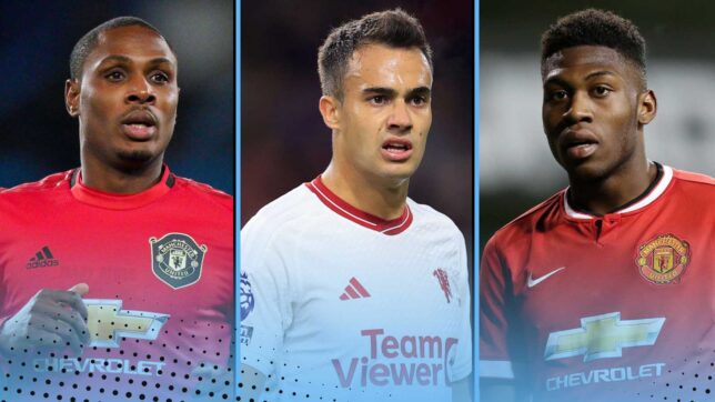 Odion Ighalo, Sergio Reguilon and Timothy Fosu-Mensah