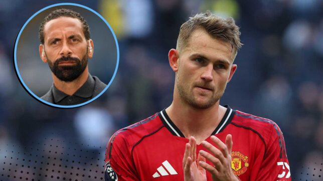 Rio Ferdinand and Matthijs de Ligt