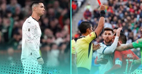 Comparing Lionel Messi and Cristiano Ronaldo’s disciplinary records: Yellow cards, red cards…