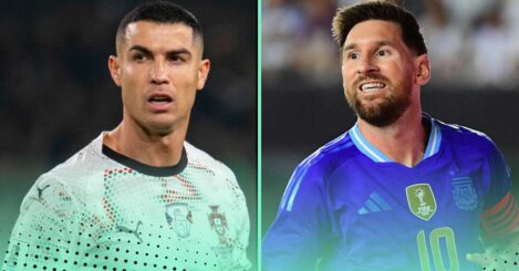 Comparing Messi and Ronaldo’s stats over their last 100 international appearances