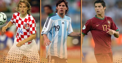 The only 11 players from the 2006 World Cup still playing in 2025: Messi, Ronaldo…