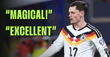 ‘Mr. Wirtz, we’ve missed you!’ – German media laud Liverpool star after international masterclass
