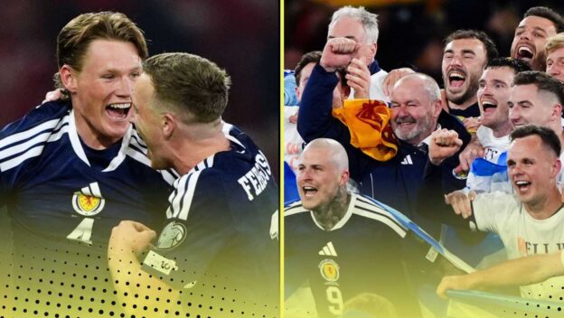 Scotland celebrate World Cup qualification