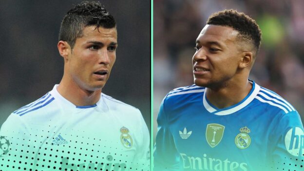 Cristiano Ronaldo and Kylian Mbappe