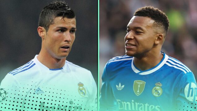 Cristiano Ronaldo and Kylian Mbappe