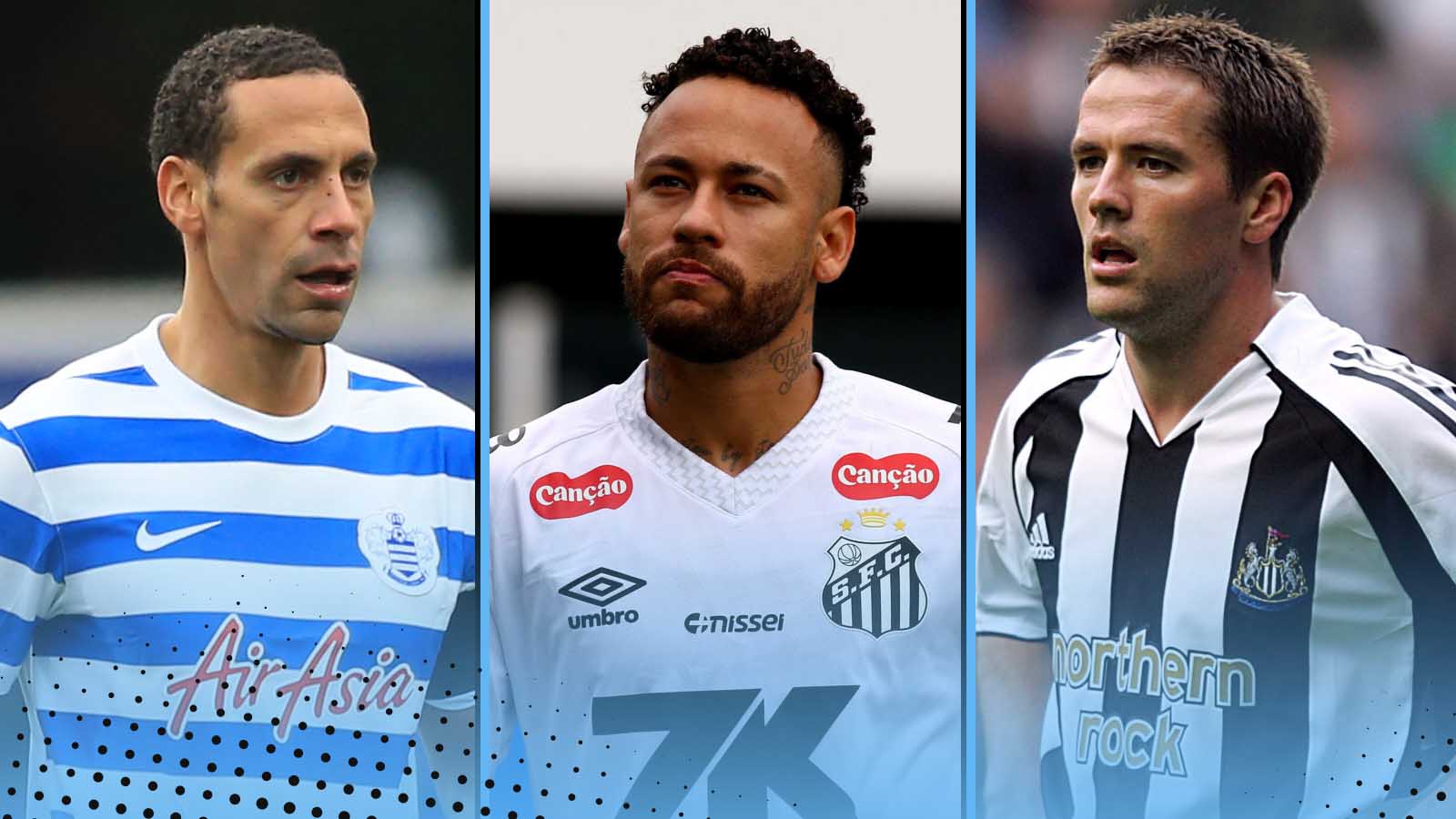 Rio Ferdinand Neymar Michael Owen