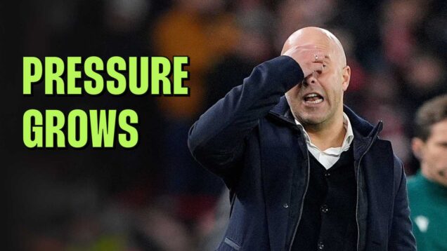 Arne Slot pressure