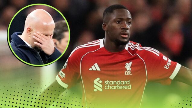 Liverpool Arne Slot save his job featuring Ibrahima Konate