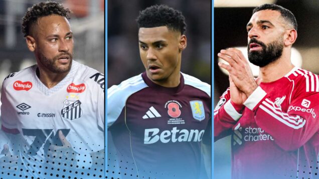 Neymar, Ollie Watkins and Mo Salah