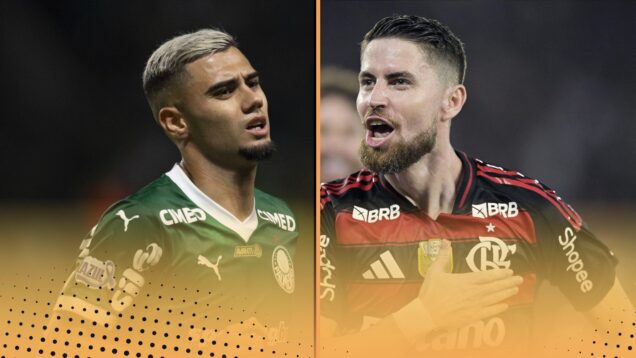 Copa Libertadores Final 2025 featuring Flamengo and Palmeiras, Andreas Pereira and Jorginho