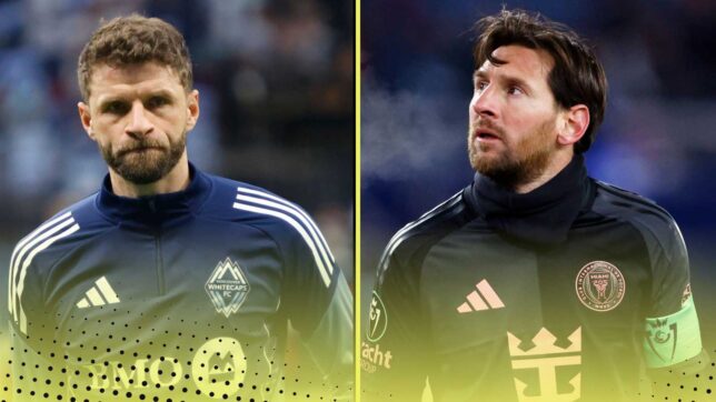 Comparing Lionel Messi’s head-to-head record against Thomas Muller ahead of MLS Cup final