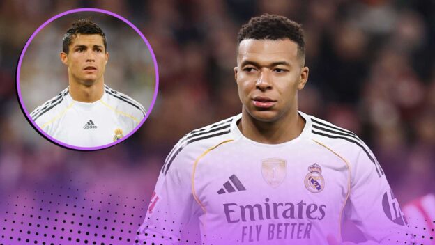 Kylian Mbappe and Cristiano Ronaldo