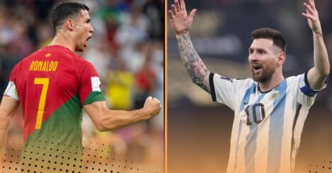 Comparing Messi and Ronaldo’s records over their last 500 appearances: Goals, assists…