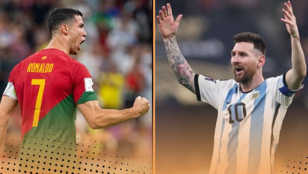 Lionel Messi Cristiano Ronaldo Last 500 appearances compared goals assists penalties free-kicks hat-tricks