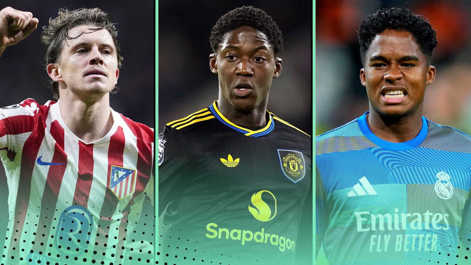 Conor Gallagher, Kobbie Mainoo, Endrick