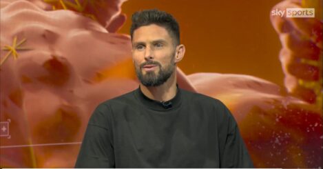 Olivier Giroud’s boring MNF debut proves that good-looking pundits are rubbish