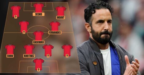 Man Utd’s predicted XI during AFCON with Ruben Amorim’s new 4-3-3 system in place