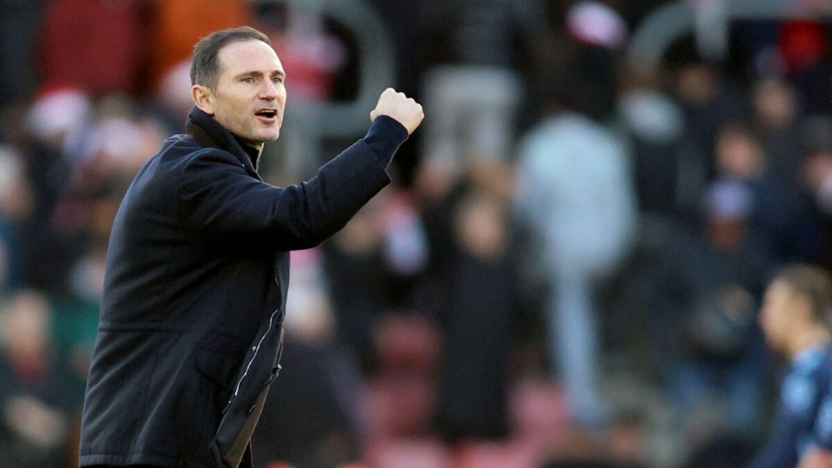 Lampard gave some back to the Southampton fans - & it all kicked off.