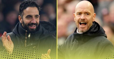 Comparing Ruben Amorim’s Man Utd record after 60 matches with Erik ten Hag’s