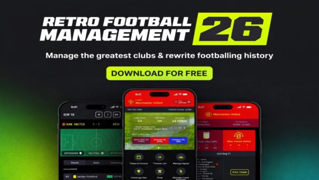 Retro Football Management 26 promo
