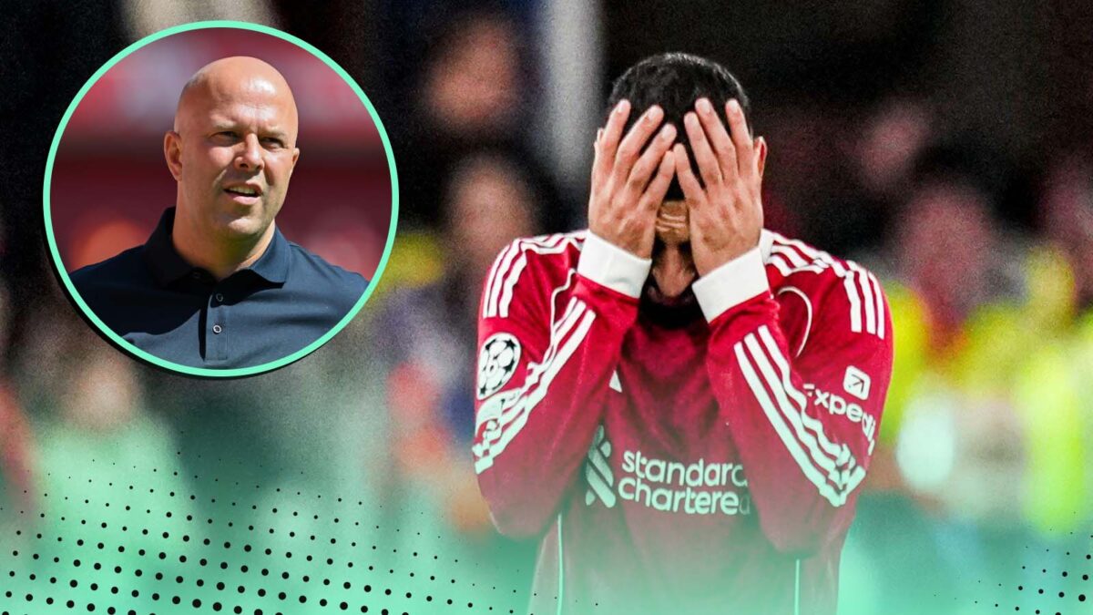 Arne Slot and Mo Salah 2025
