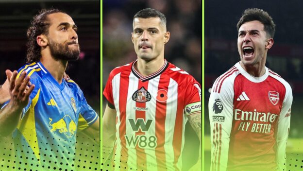 2025 summer transfer business graded Premier League including Leeds United's Dominic Calvert-Lewin, Sunderland's Granit Xhaka and Arsenal's Martin Zubimendi