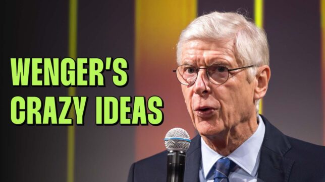 Ranking Arsene Wenger’s six maddest ideas to revolutionise football: Offsides, World Cup…