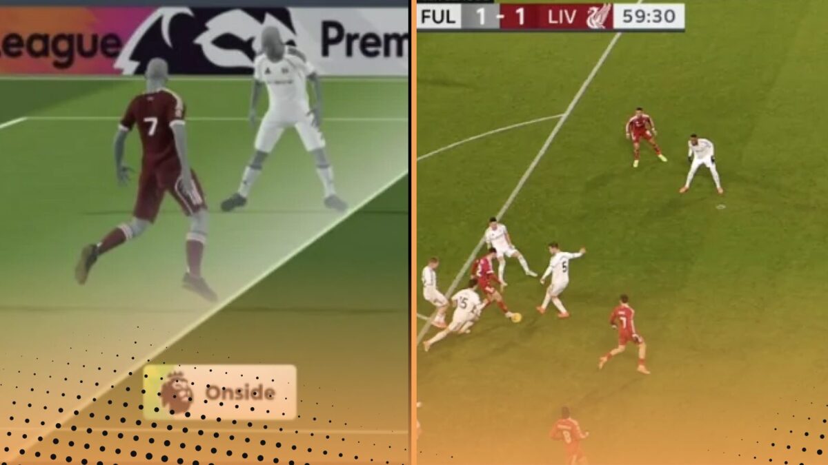 Florian Wirtz Offside Liverpool Fulham