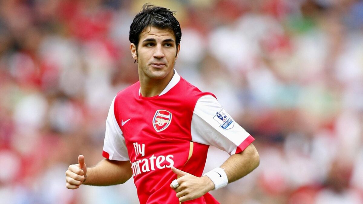 CESC FABREGAS ARSENAL FC ARSENAL V PORTSMOUTH EMIRATES STADIUM ARSENAL LONDON ENGLAND 02 September 2007