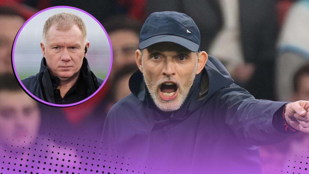 Paul Scholes and Thomas Tuchel