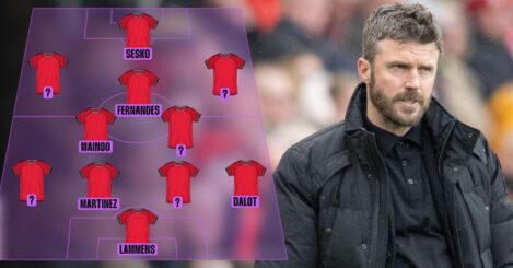 Man Utd’s predicted XI under Michael Carrick: Big changes & formation overhaul expected