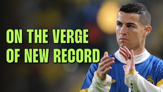 Cristiano Ronaldo of Al-Nassr is on the verge of a new record