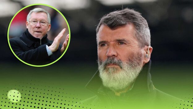 Sir Alex Ferguson and Roy Keane