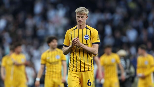 Jan Paul van Hecke has swapped Brighton for Tottenham.