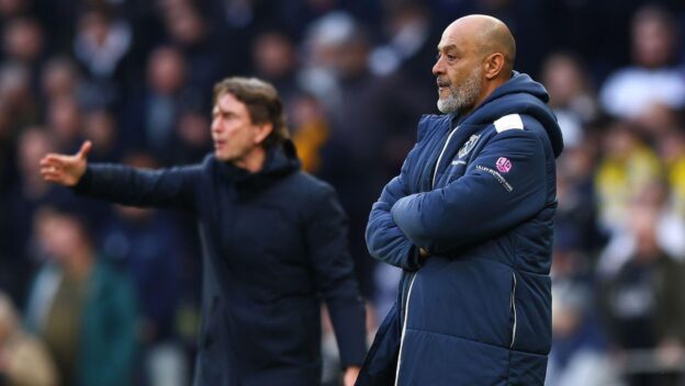 Thomas Frank and Nuno Espirito Santo were under pressure before Spurs faced West Ham.