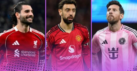 Ranking the best free-kick takers in the world right now: Szoboszlai, Fernandes, Messi…