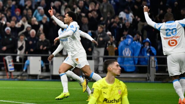 Nwaneri struck within 12 minutes of his Marseille debut against Lens.