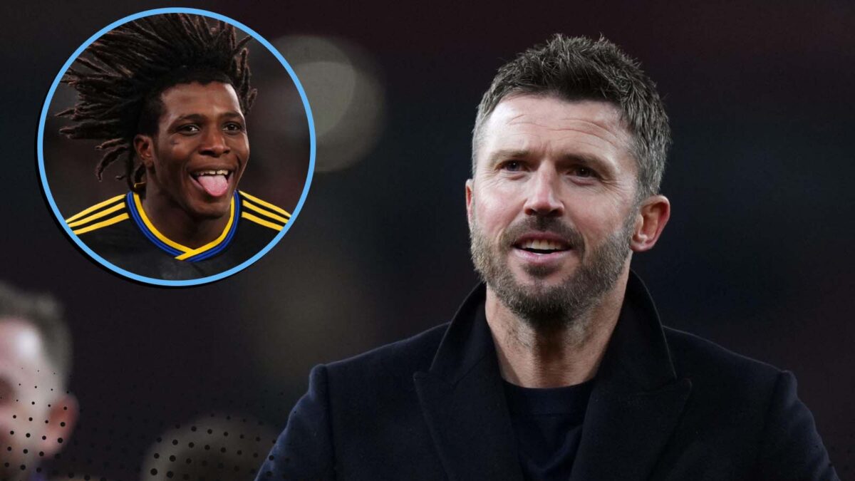 Michael Carrick and Patrick Dorgu