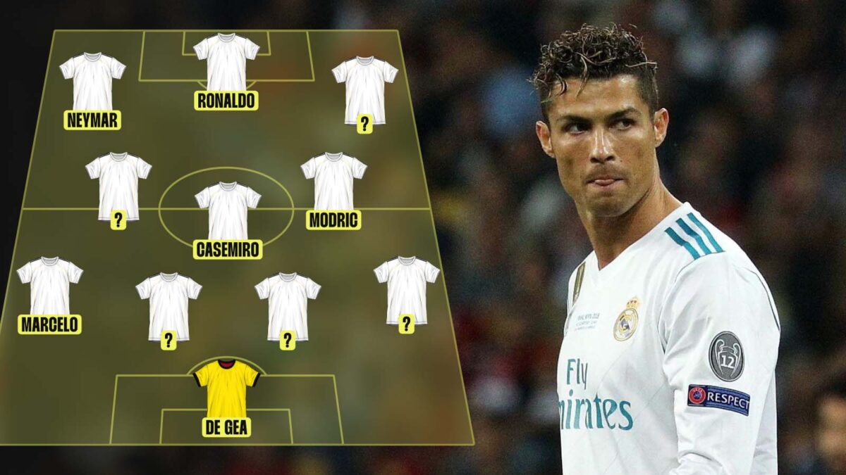 Cristiano Ronaldo's dream Real Madrid xi